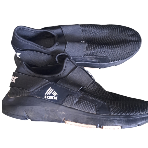 RBX Black Active Slip-on Shoes - Picture 3 of 8